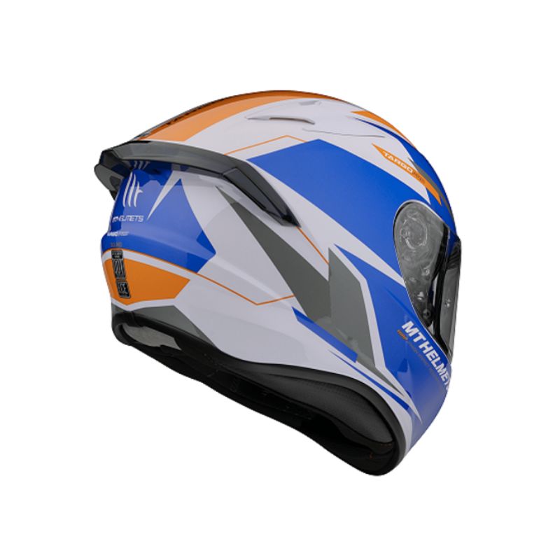 CASCO MT TARGO PRO SOUND NARANJA