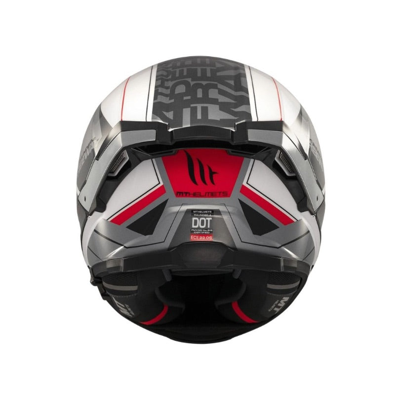 CASCO MT THUNDER4 SV FREEWAY GRIS ROJO A5