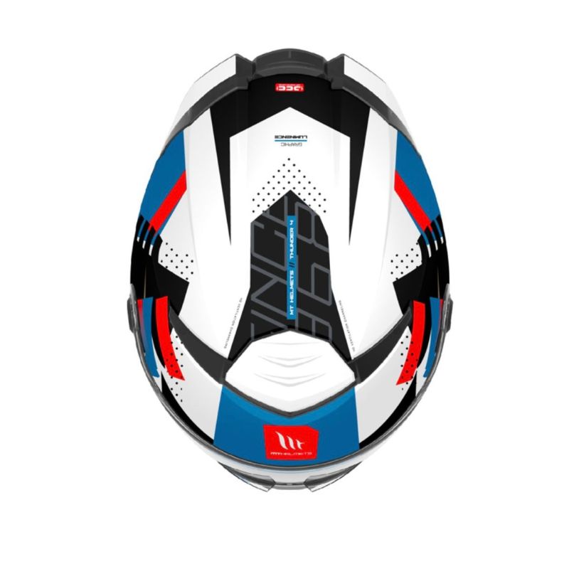 CASCO MT THUNDER4 SV LUMINENCE AZUL ROJO A7