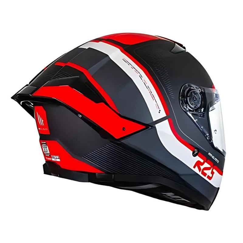 CASCO MT THUNDER 4 SV R25 MATE ROJO B5