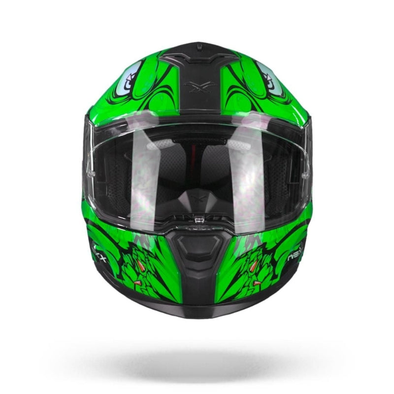 CASCO NEXX SX.100 ABISAL VERDE ROJO