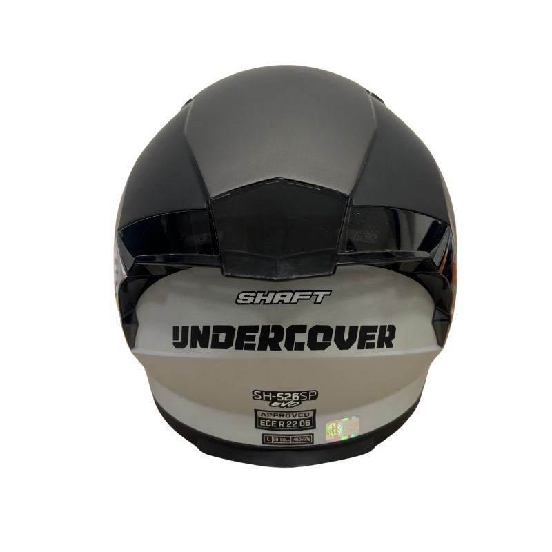 CASCO SHAFT SH-526SP UNDERCOVER NEGRO NEGRO7 VISOR IRIDIUM