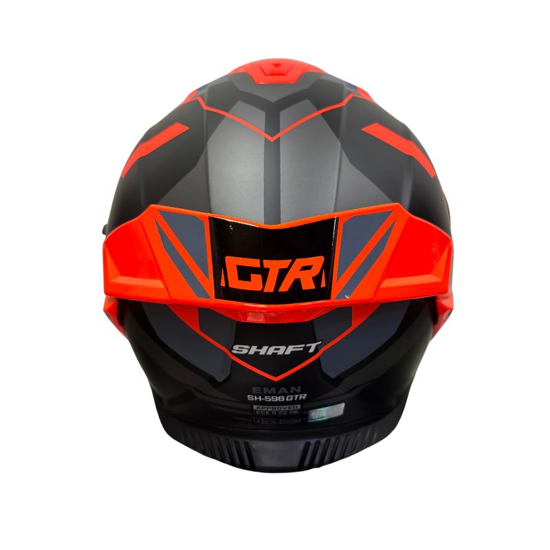 CASCO SHAFT SH-598GTR EMAN MATE NEGRO GRIS VISOR IRIDIUM