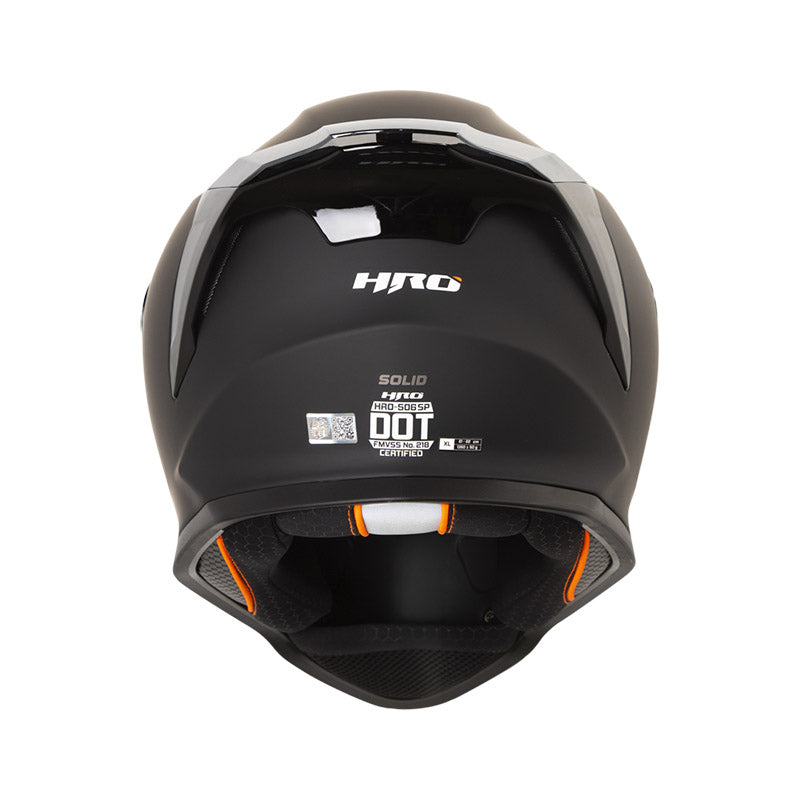 CASCO HRO HRO-506SP SOLID MATE NEGO GRIS OSCURO IRIDIUM