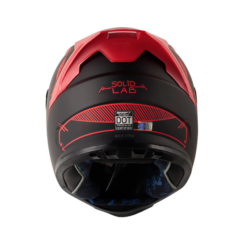 CASCO SHAFT SH-502SP SOLID LAB MATE NEGRO ROJO IRIDIUM