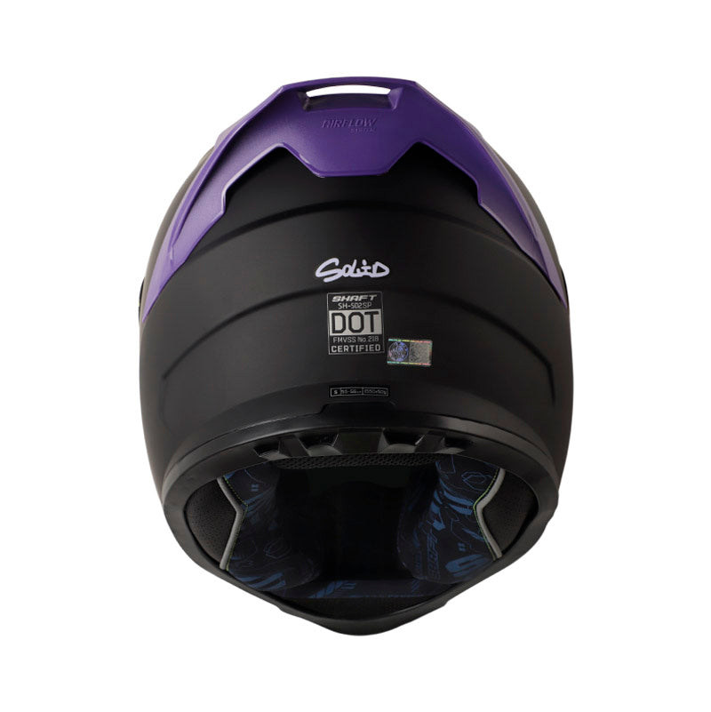 CASCO SHAFT SH-502SP SOLID MATE NEGRO MORADO CLARO V.MORADO