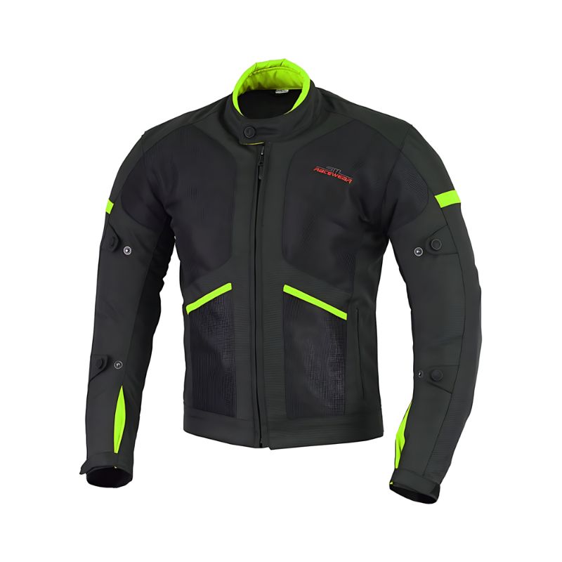 CHAQUETA SM NET-S II AMARILLO NEON