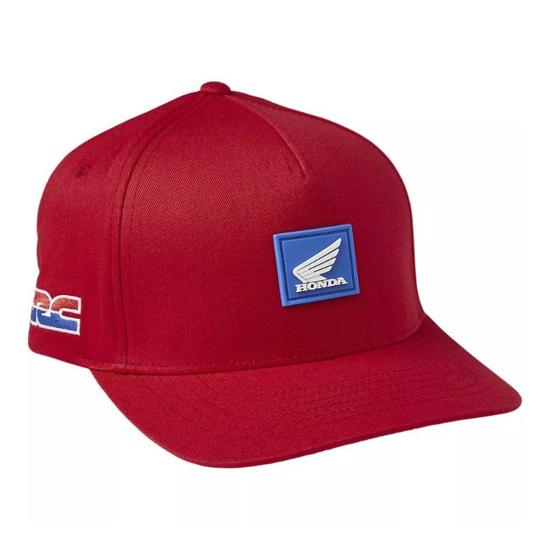 GORRA FOX HONDA WING FLEXFIT FLAMING RED