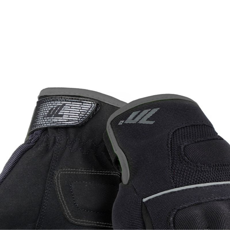 GUANTES SEVENTY SD-C54 NEGRO GRIS
