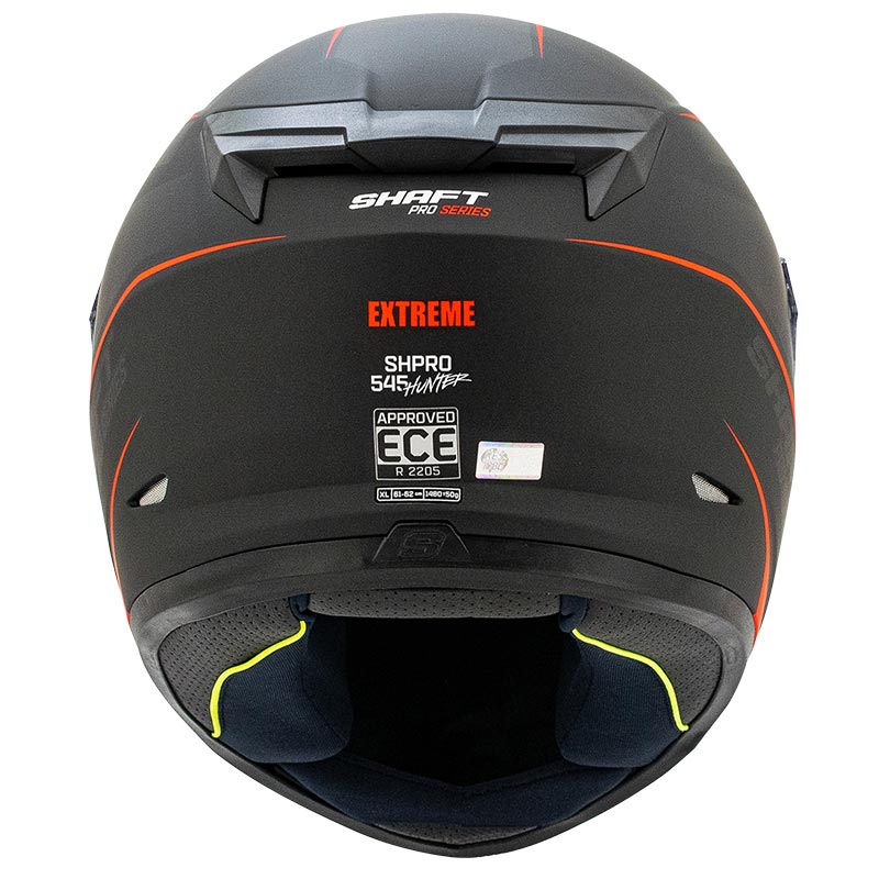 CASCO SHAFT SH-545PRO EXTREME MATE NEGRO ROJO