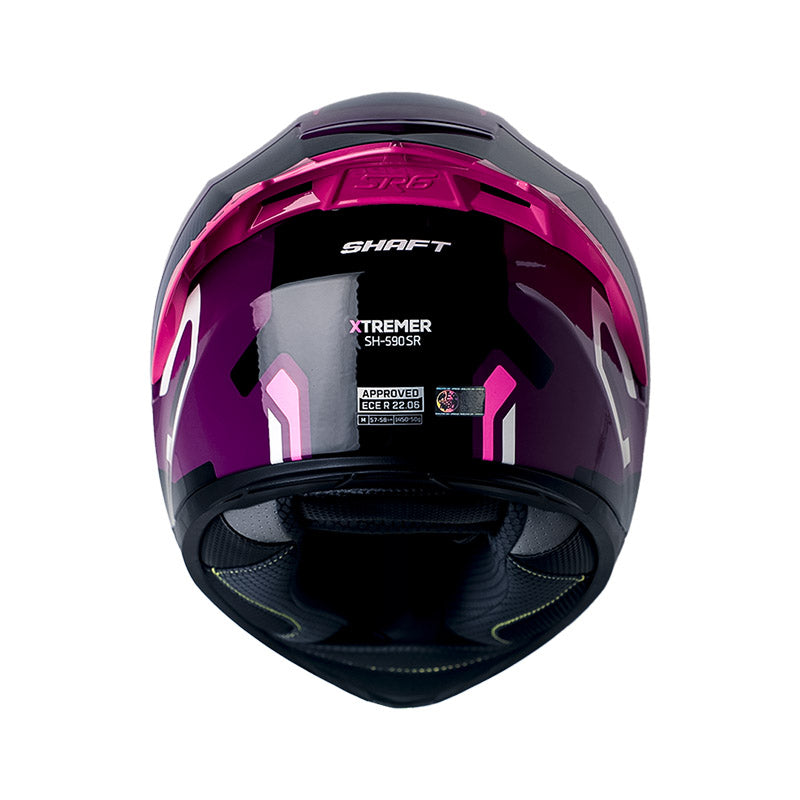 CASCO SHAFT SH-590SR XTREMER MORADO SOCURO FUCSIA