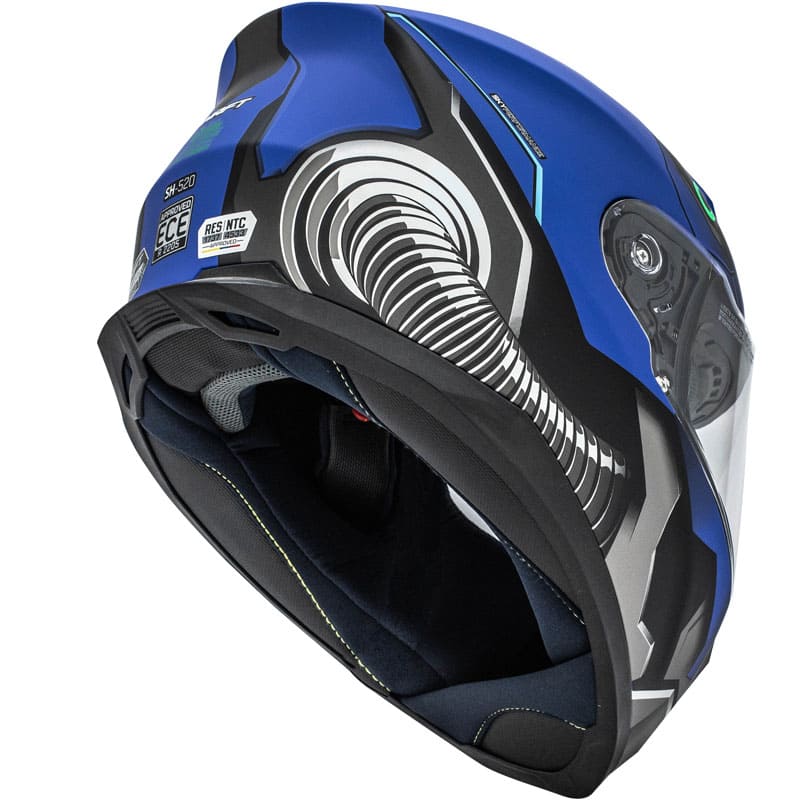 CASCO SHAFT SH-520 EXO AZUL GRIS