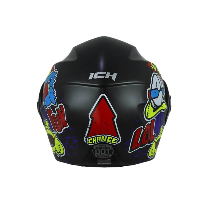 CASCO ICH ICH-3110S CHANGE MATE NEGRO AMARILLO NEON