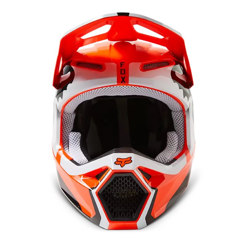 CASCO FOX V1 LEED NARANJA NEON