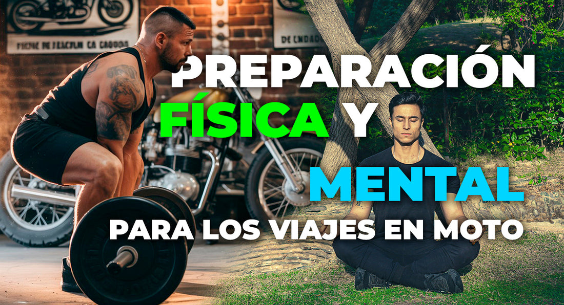 Preparación física y mental para los viajes en moto