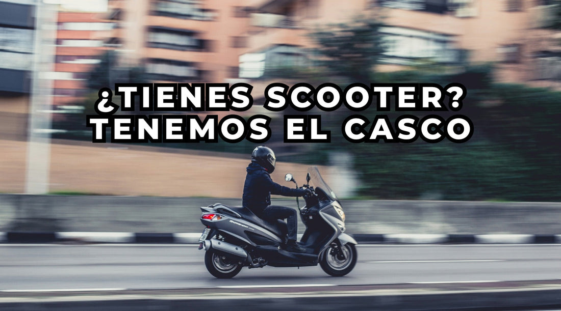 ¿Qué casco comprar si tienes moto scooter?