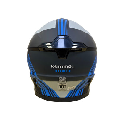 CASCO KONTROL 819-6 OXPORT MATE NEGRO AZUL