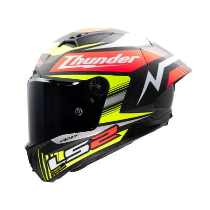 CASCO LS2 FF805 THUNDER GP AERO REPLICA MATE BLACK