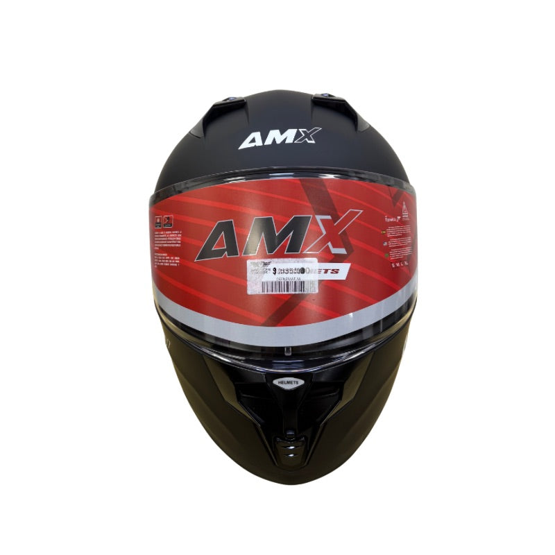 CASCO AMX DEFENDER SOLID MATE NEGRO