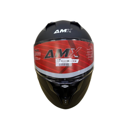 CASCO AMX DEFENDER SOLID MATE NEGRO