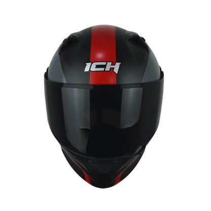 CASCO ICH ICH-3120DV FURTHER MATE NEGRO ROJO VISOR HUMO