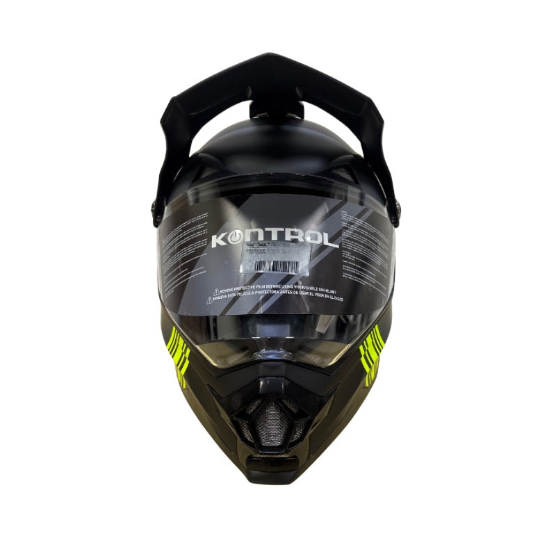 CASCO KONTROL 819-6 OXPORT MATE NEGRO AMARILLO