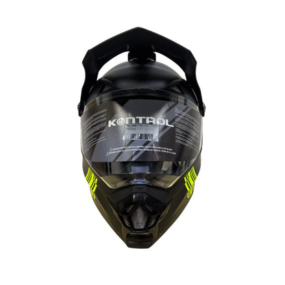 CASCO KONTROL 819-6 OXPORT MATE NEGRO AMARILLO