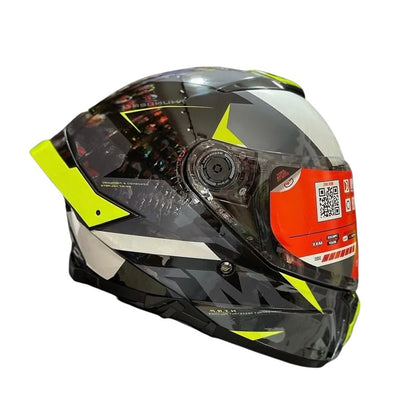 CASCO MT THUNDER 4 SV EXEO AMARILLO NEON