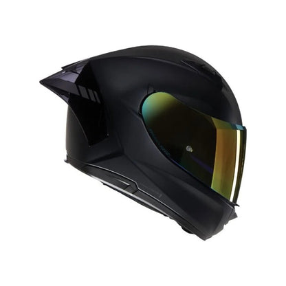 CASCO NOLAN N60-6 S IRIDO (334) MATE NEGRO