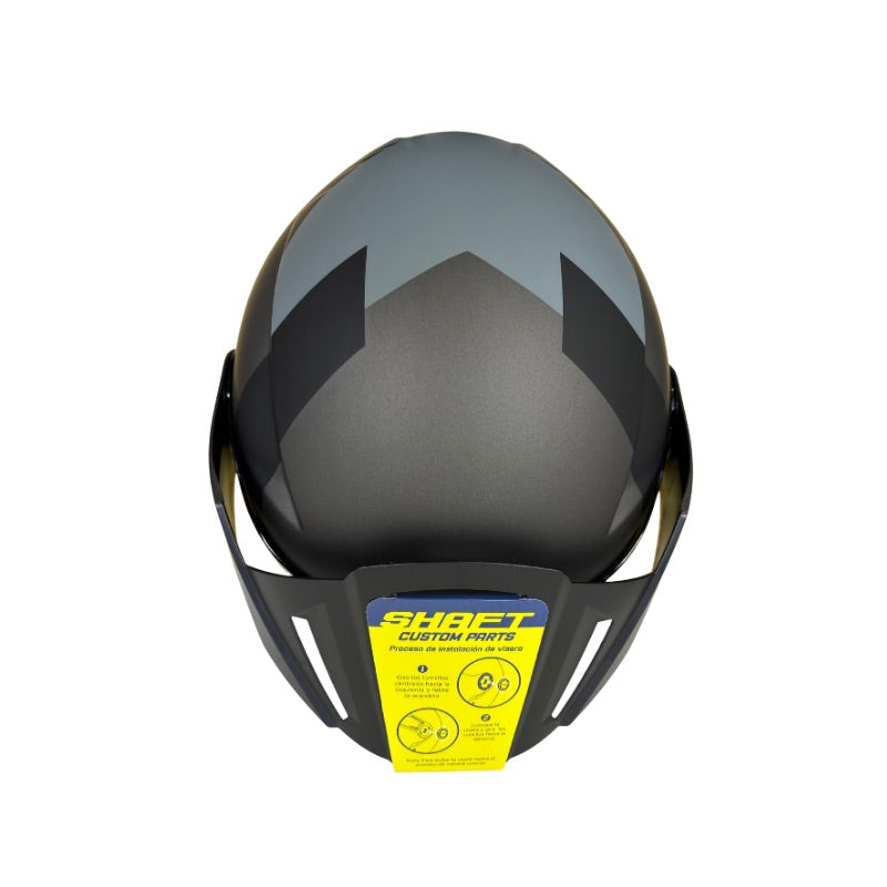 CASCO SHAFT SH-212 GUANABY MATE GRIS OSCURO FUCSIA IRIDIUM