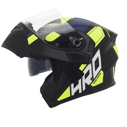 CASCO HRO HRO-3400DV BIONIC MATE NEGRO AMARILLO NEON