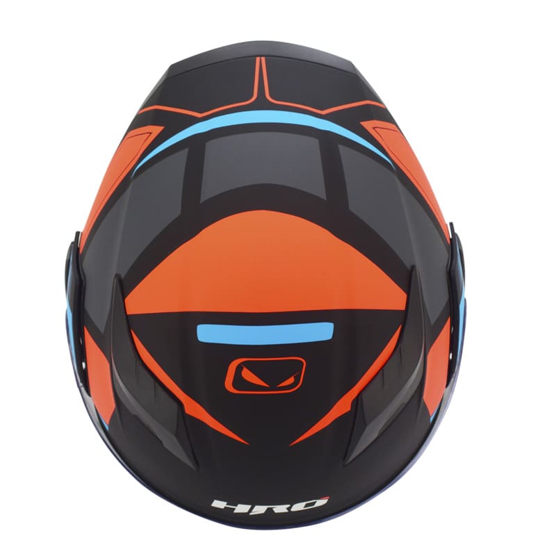 CASCO HRO HRO-3400DV BIONIC MATE NEGRO NARANJA NEON