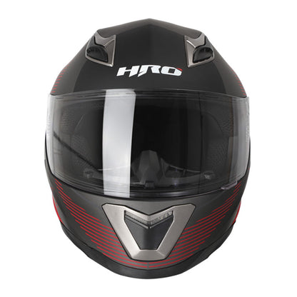 CASCO HRO HRO-508 UPLIFT MATE NEGRO ROJO