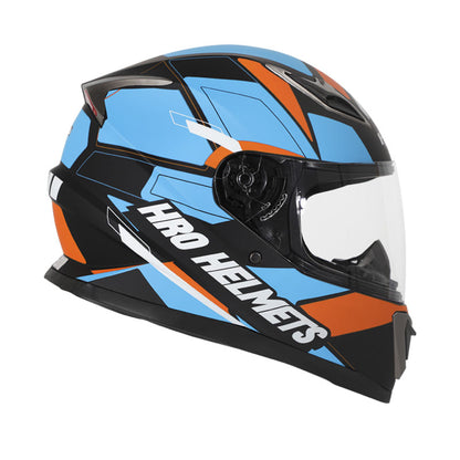 CASCO HRO HRO-508 ZLIMO MATE NEGRO NARANJA NEON