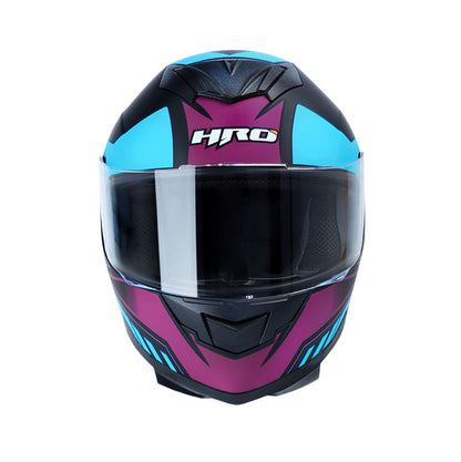 CASCO HRO HRO-511 HAVOC MATE NEGRO AZUL