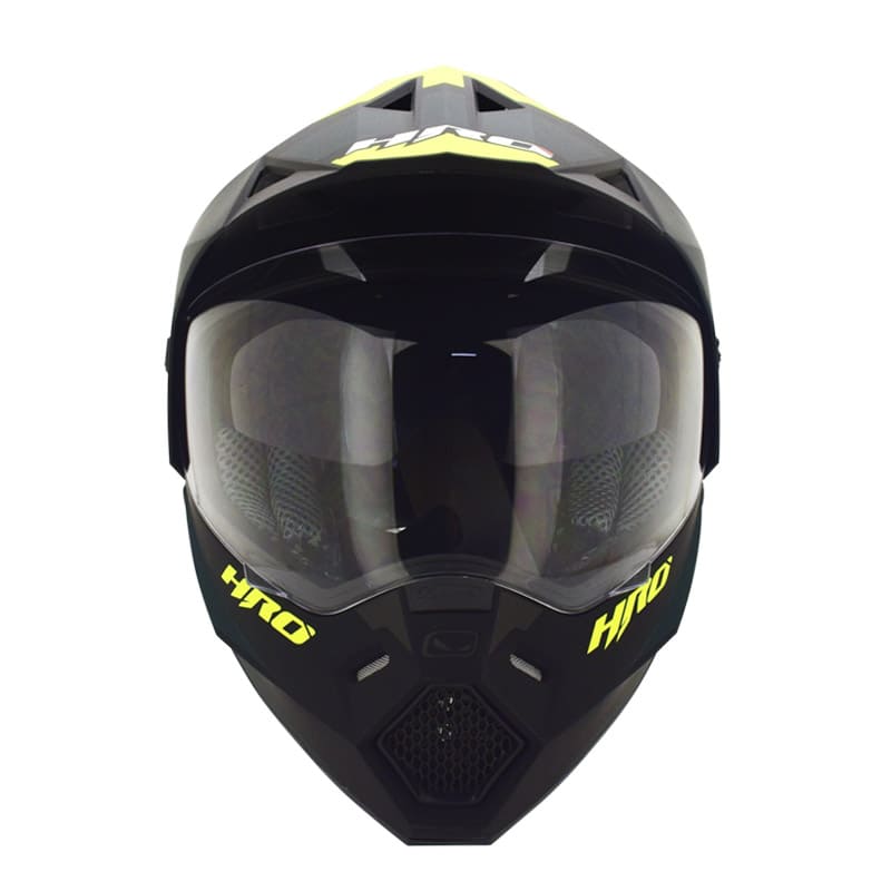 CASCO HRO HRO-MX330DV SKIT MATE NEGRO GRIS