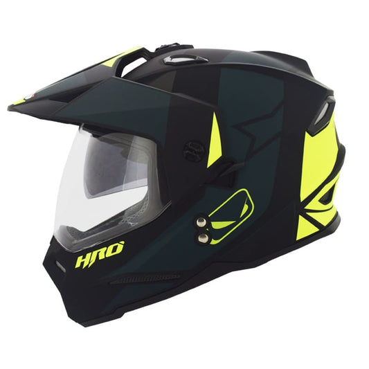 CASCO HRO HRO-MX330DV SKIT MATE NEGRO GRIS