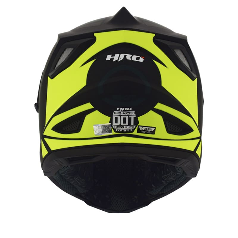 CASCO HRO HRO-MX330DV SKIT MATE NEGRO GRIS