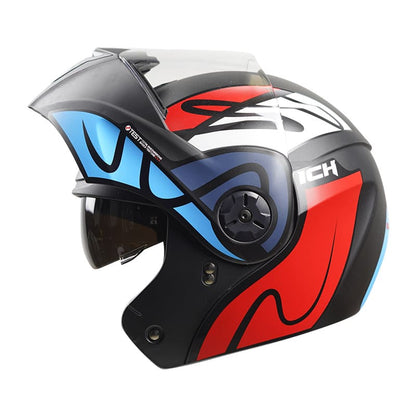 CASCO ICH ICH-3110DV BLOCKS MATE NEGRO ROJO