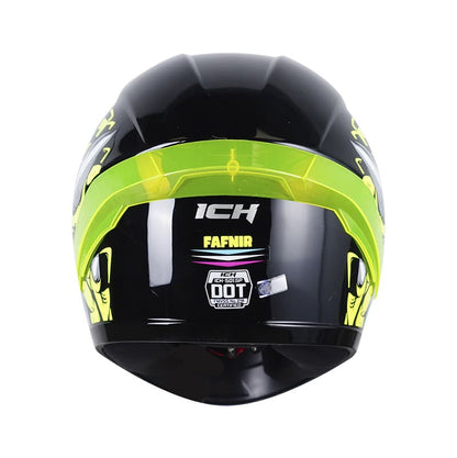 CASCO ICH-501SP FAFNIR NEGRO GRIS VISOR HUMO