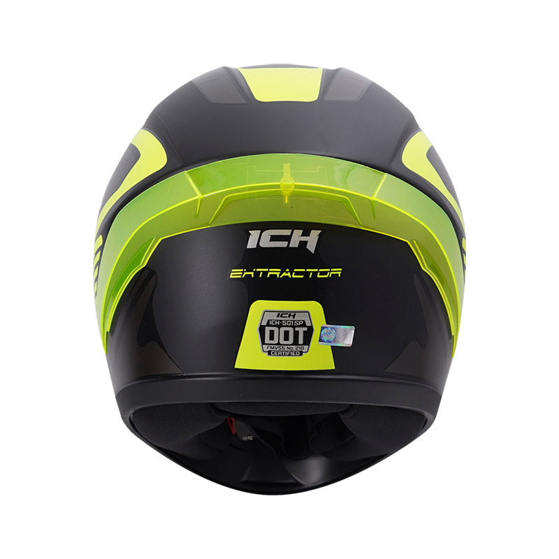 CASCO ICH-501SP EXTRACTOR MATE NEGRO AMARILLO NEON