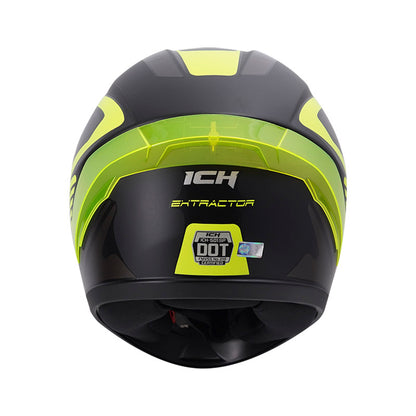 CASCO ICH-501SP EXTRACTOR MATE NEGRO AMARILLO NEON