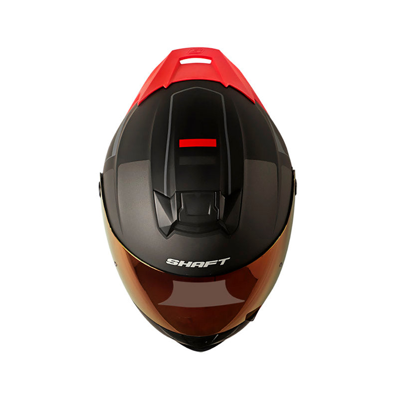 CASCO SHAFT SH-502 LUKE MATE NEGRO NEGRO VISOR IRIDIUM