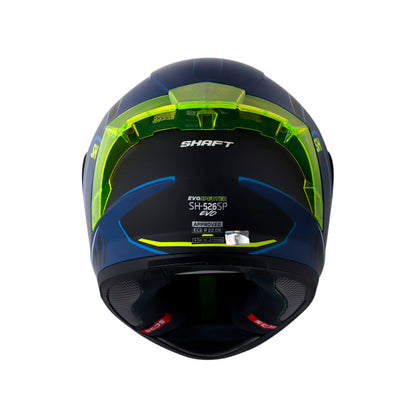 CASCO SHAFT SH-526SP EVO EVOSPECTER MATE AZUL AMARILLO IRIDIUM