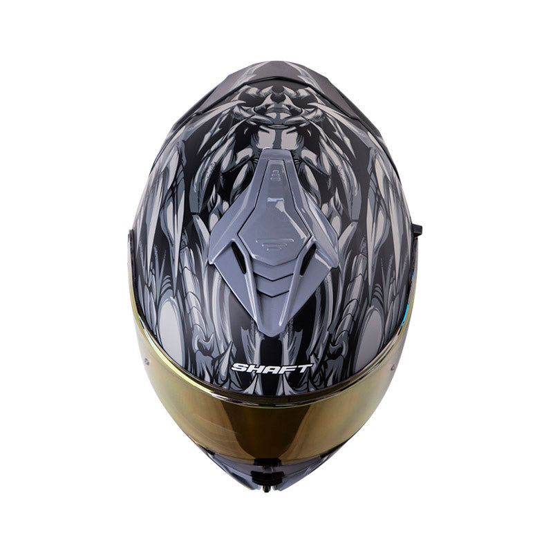 CASCO SHAFT SH-598GTR LEVIATAN MATE NEGRO GRIS IRIDIUM