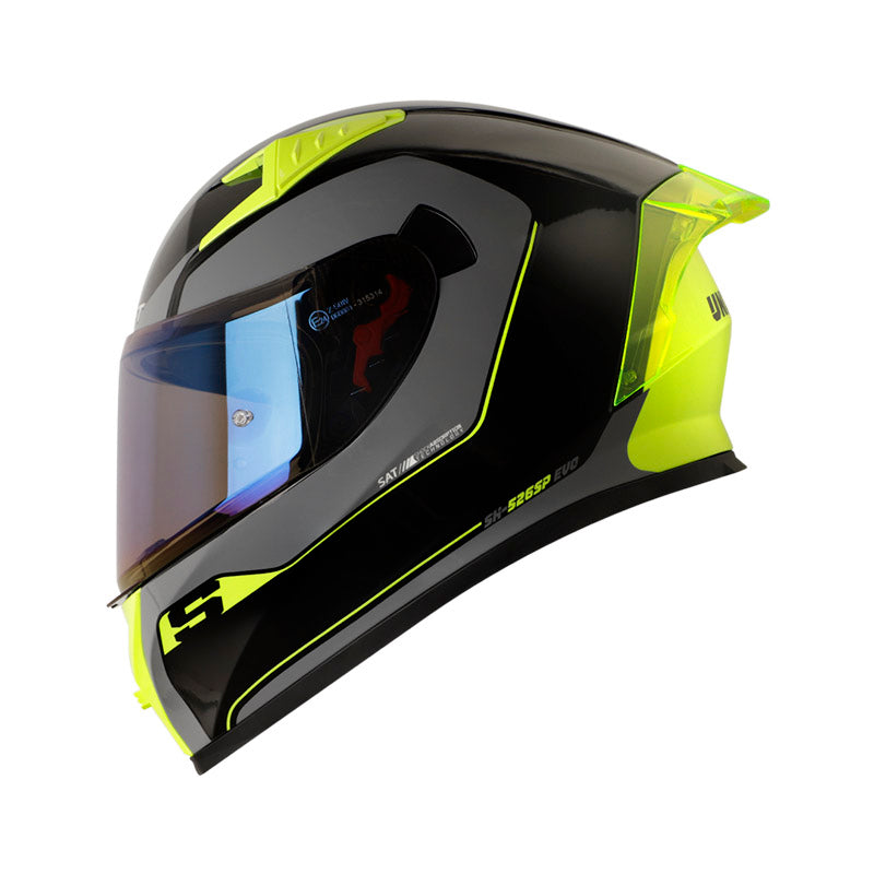 CASCO SHAFT SH-526SP UNDERCOVER NEGRO AMARILLO NEON IRIDIUM