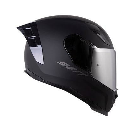 CASCO SHAFT SH-562R SOLID MATE NEGRO NEGRO7 VISOR IRIDIUM