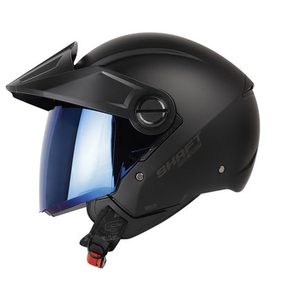 CASCO SHAFT SH-212 SOLID MATE NEGRO NEGRO7 VISOR IRIDIUM