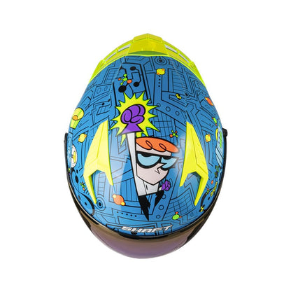 CASCO SHAFT SH-226SP DEXTER AZUL VISOR IRIDIUM AZUL