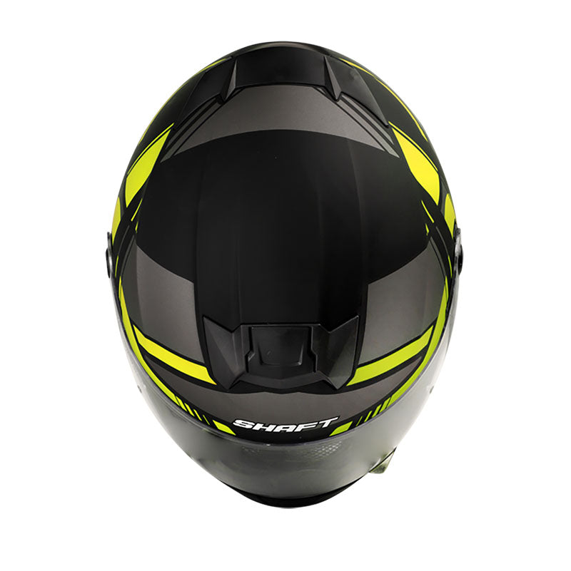 CASCO SHAFT SH-502 LONGER MATE NEGRO AMARILLO NEON